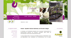 Desktop Screenshot of max-holzner.de