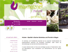 Tablet Screenshot of max-holzner.de